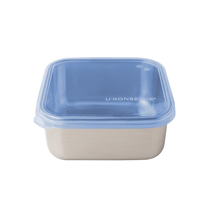 Ukonserve 30 oz Stainless Steel Food Storage Container Cosmic Blue