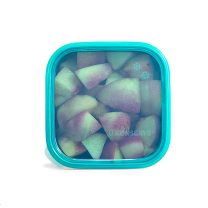 Ukonserve Silicone Replacement Lid Lid for Square Small 15oz, Island Teal