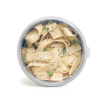 Ukonserve Silicone Replacement Lid Lid for Round Large 16oz, Clear