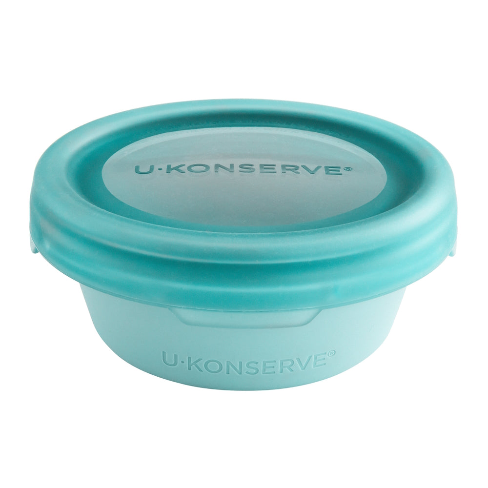 Ukonserve Leak-Proof Silicone Bouncebox 8 oz Seafoam