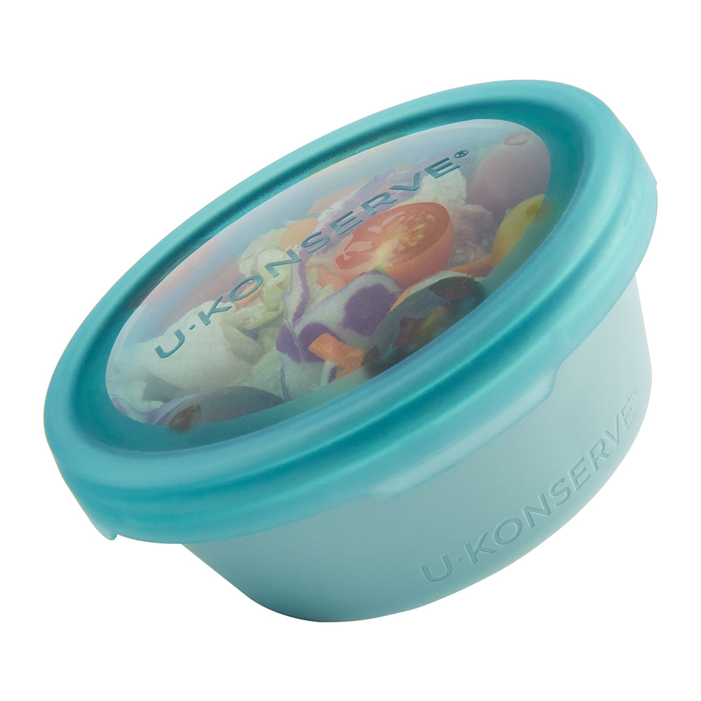 Ukonserve Leak-Proof Silicone Bouncebox 20 oz Seafoam