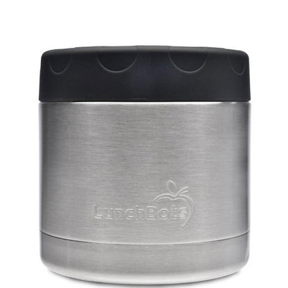 16 oz Lunchbots Wide Thermal Food Container 16 oz Black