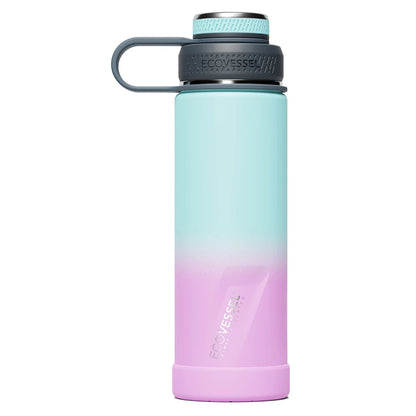 20 oz EcoVessel Boulder Insulated Stainless Steel Water Bottle Vapor Wave