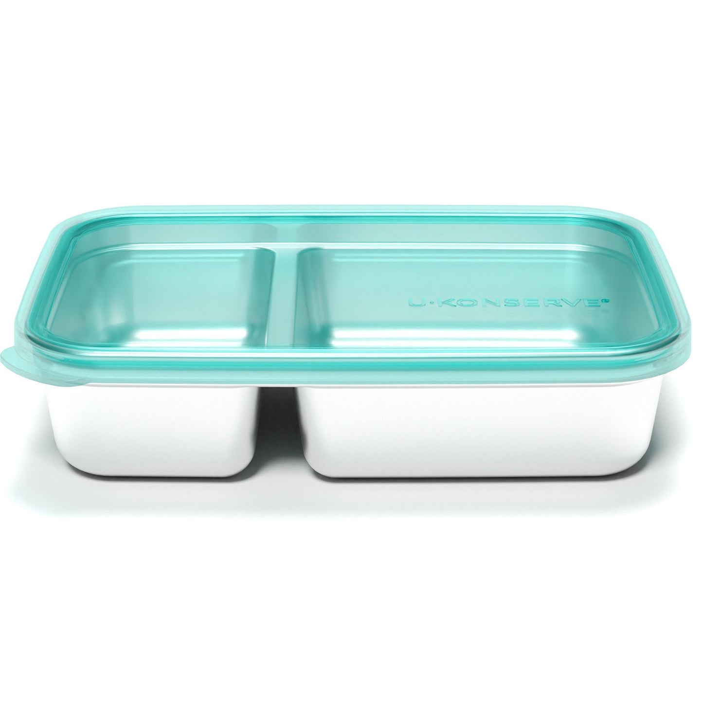 Ukonserve 2 Compartment Stainless Steel Food-Storage Container Island Teal