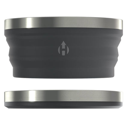 Hydaway Collapsible Silicone Bowl, 950 ml Jet Black