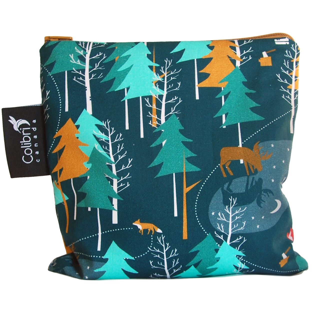 Colibri Large Sandwich & Snack Bag Camp Out