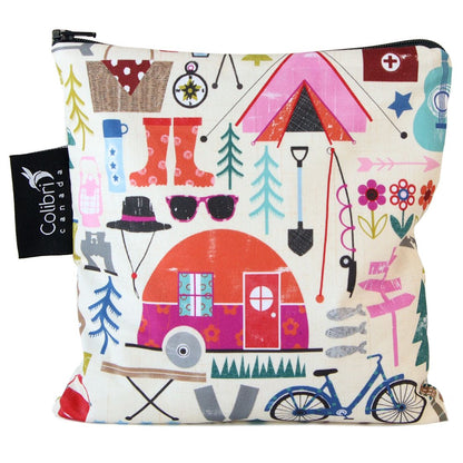 Colibri Large Sandwich & Snack Bag Happy Camper