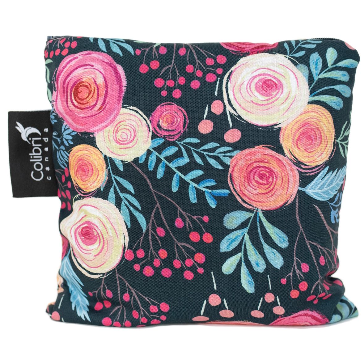 Colibri Large Sandwich & Snack Bag Roses
