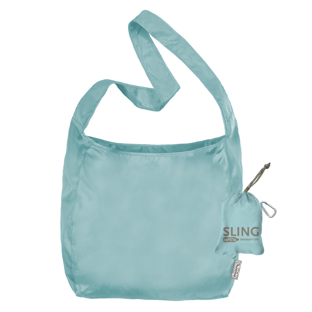 ChicoBag Sling rePETe + Refine Cross Body Tote Bag Arctic