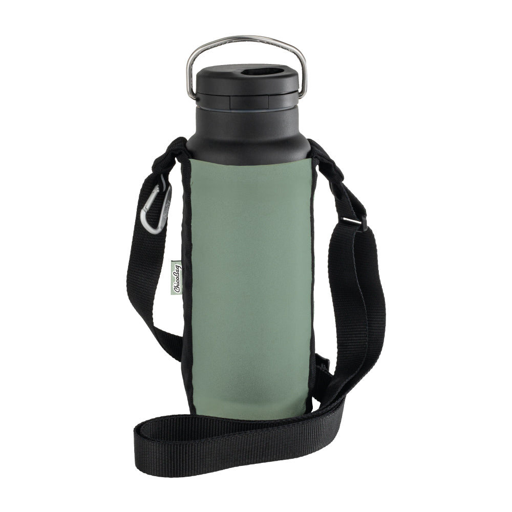 ChicoBag Adjustable Bottle Sling rePETe + Refine Sage