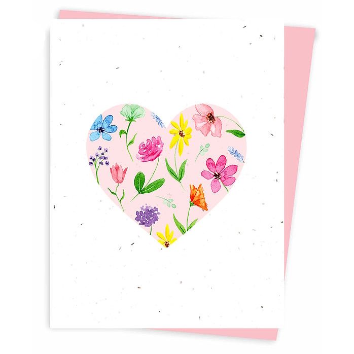 Hobeika Art Plant Me Card Heart