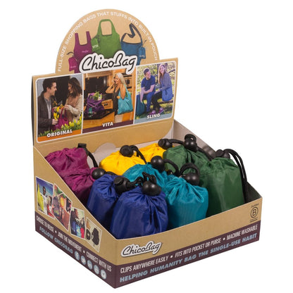 ChicoBag Display Unit ChicoBag Original Spring (10 Bags)