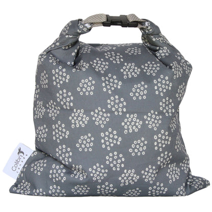 Colibri Reusable Cloth Bread Bag Grey Circles