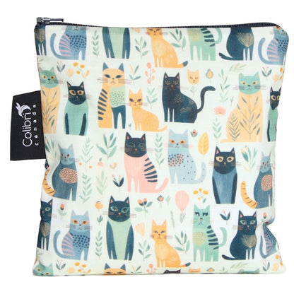 Colibri Large Sandwich & Snack Bag Cats