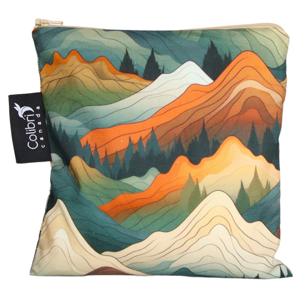 Colibri Large Sandwich & Snack Bag Mountains
