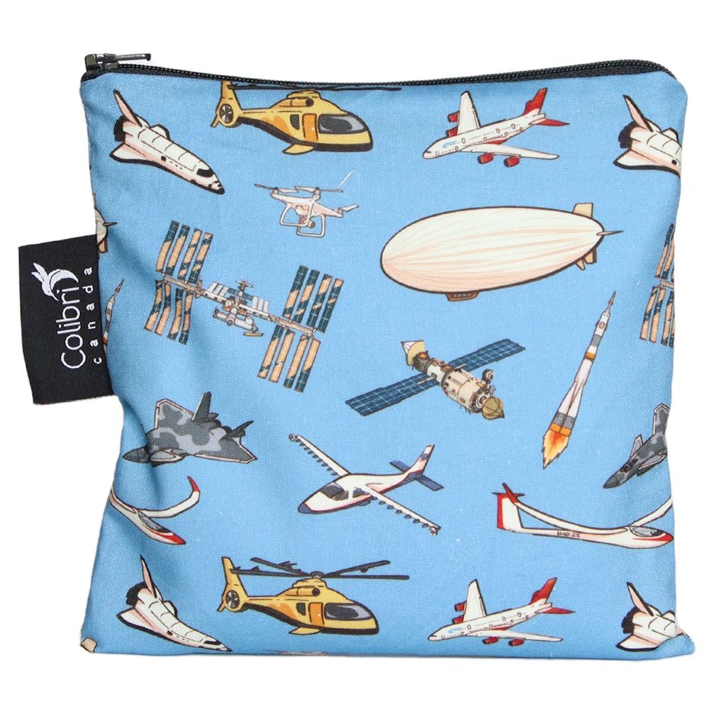 Colibri Large Sandwich & Snack Bag Aviation
