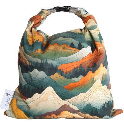 Colibri Reusable Cloth Bread Bag Mountains