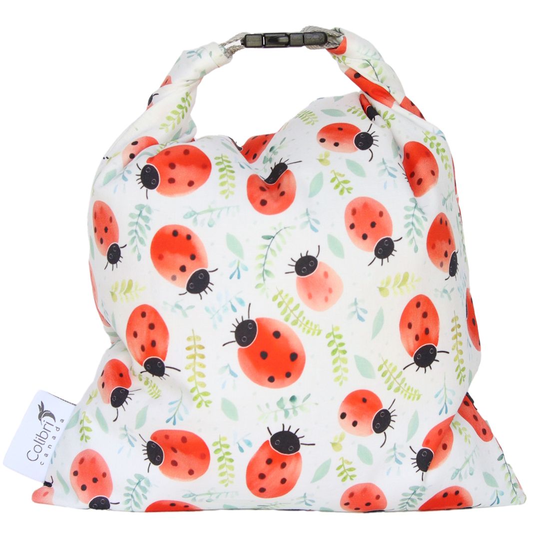 Colibri Reusable Cloth Bread Bag Ladybugs