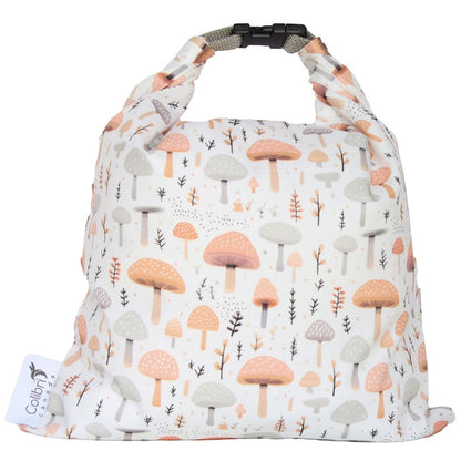 Colibri Reusable Cloth Bread Bag Mushrooms