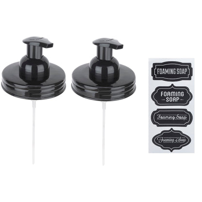 Jarmazing Mason Jar Foaming Soap Dispenser Lid - Wide Mouth 2-pack