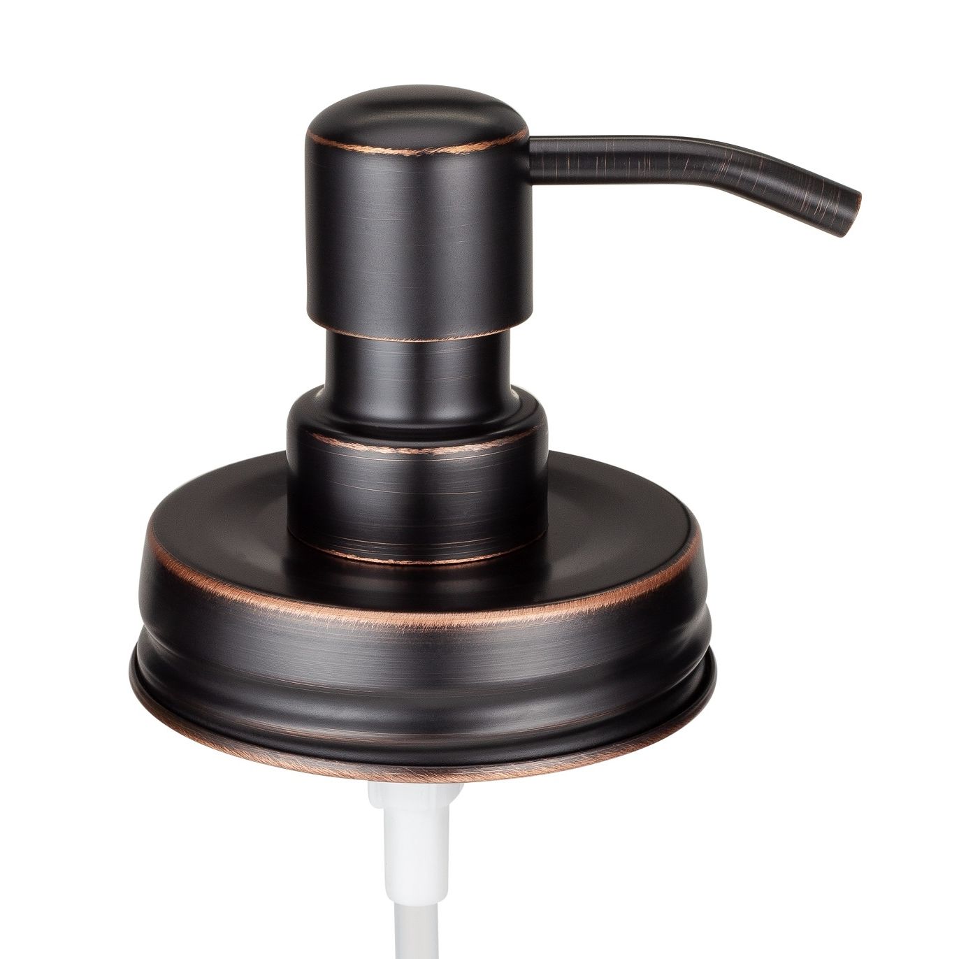 Jarmazing Classic Farmhouse Regular Mason Jar Soap Dispenser Lid Oil Rubbed Bronze