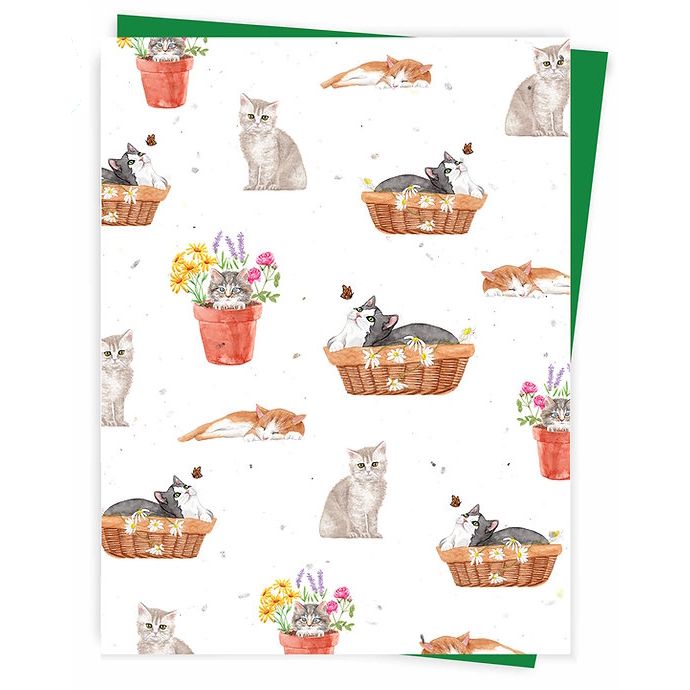 Hobeika Art Plant Me Card Cats