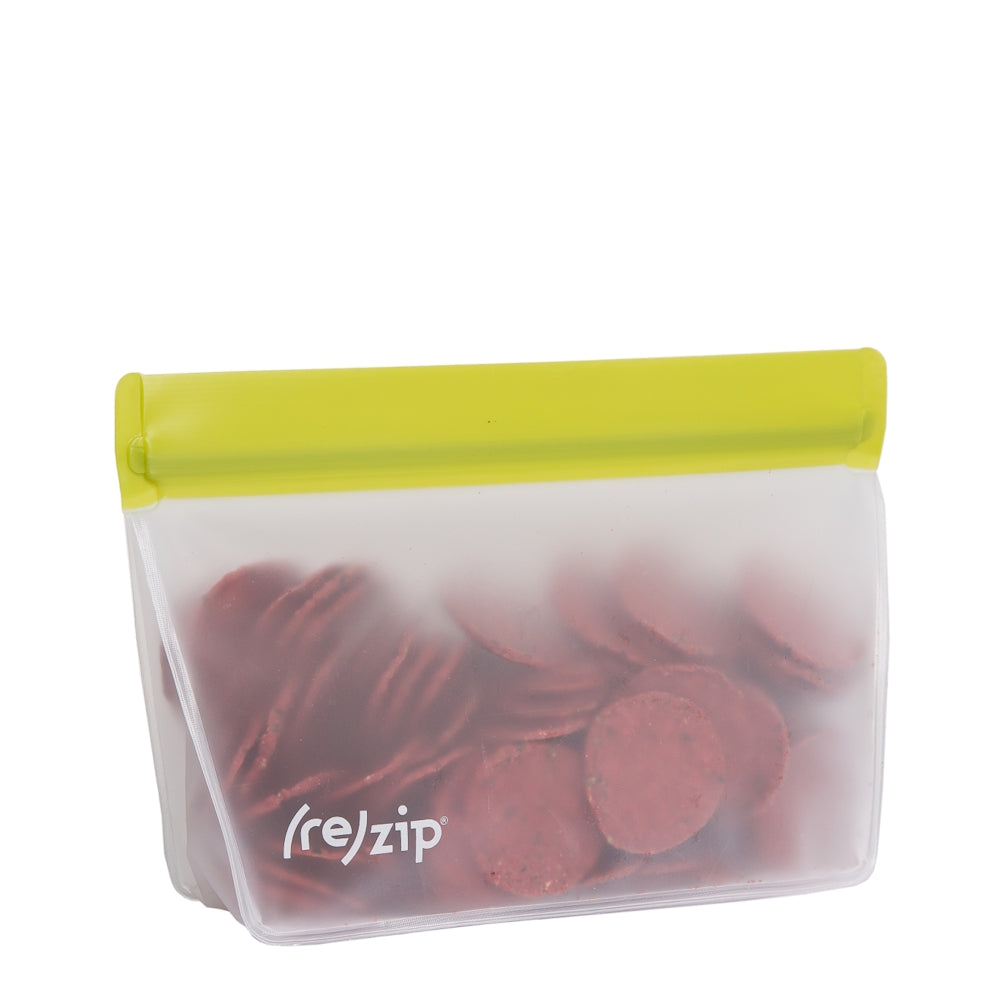 2 cup (re)zip Stand-Up Leakproof Food Storage Bag Moss