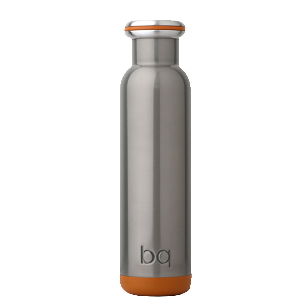 25 oz BQ Vacuum Insulated Stainless Steel Travel Bottle Dawn Grey