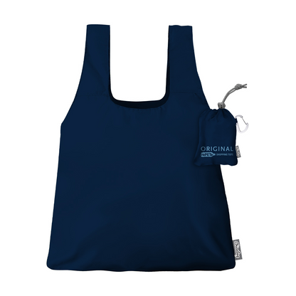 ChicoBag Original rePETe + Refine Bag Navy Blue