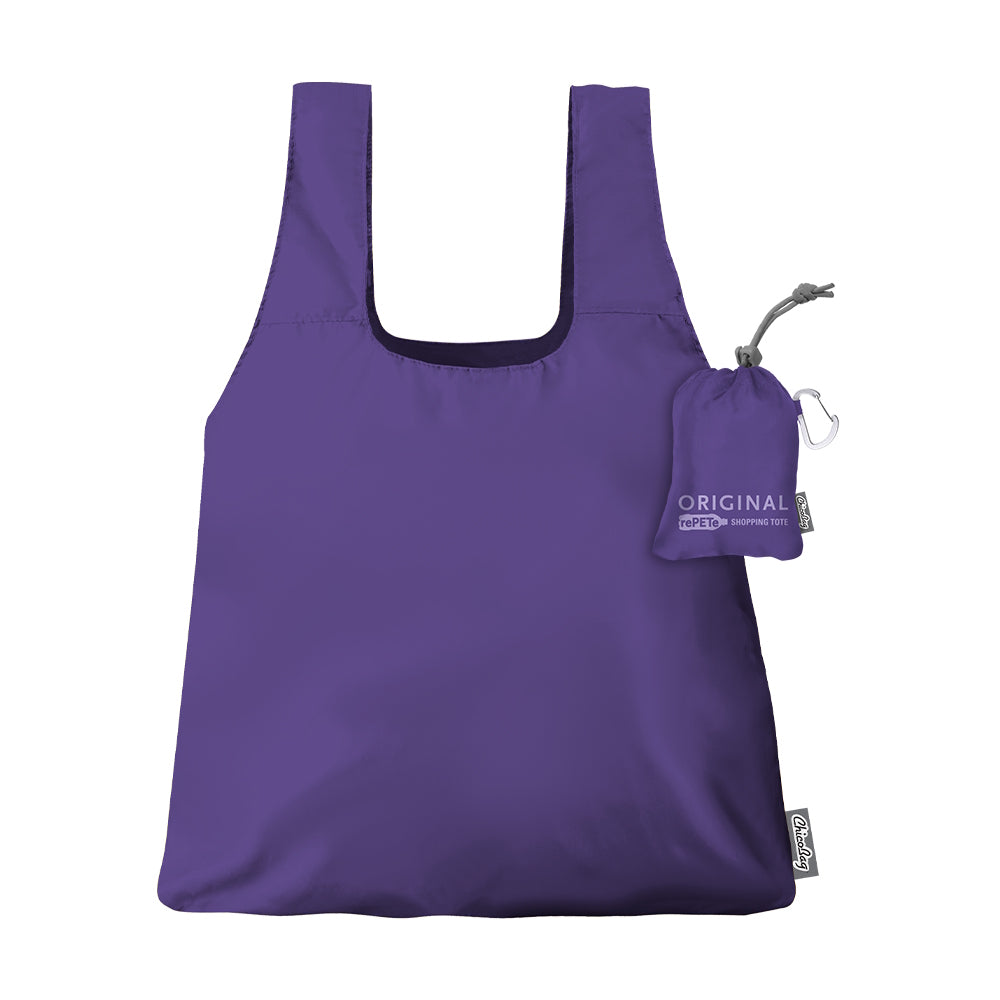 ChicoBag Original rePETe + Refine Bag Ultra Violet