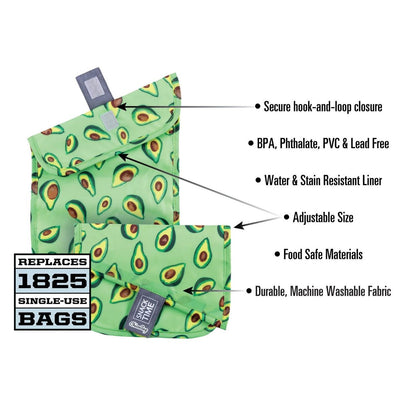 ChicoBag Snack Time Snack/Sandwich Bags (3-pack)