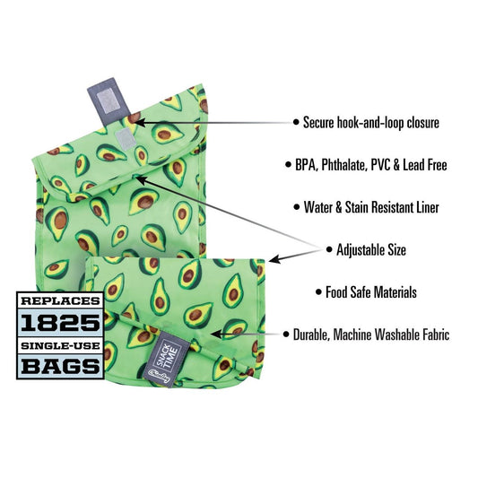 ChicoBag Snack Time Snack/Sandwich Bags (3-pack)