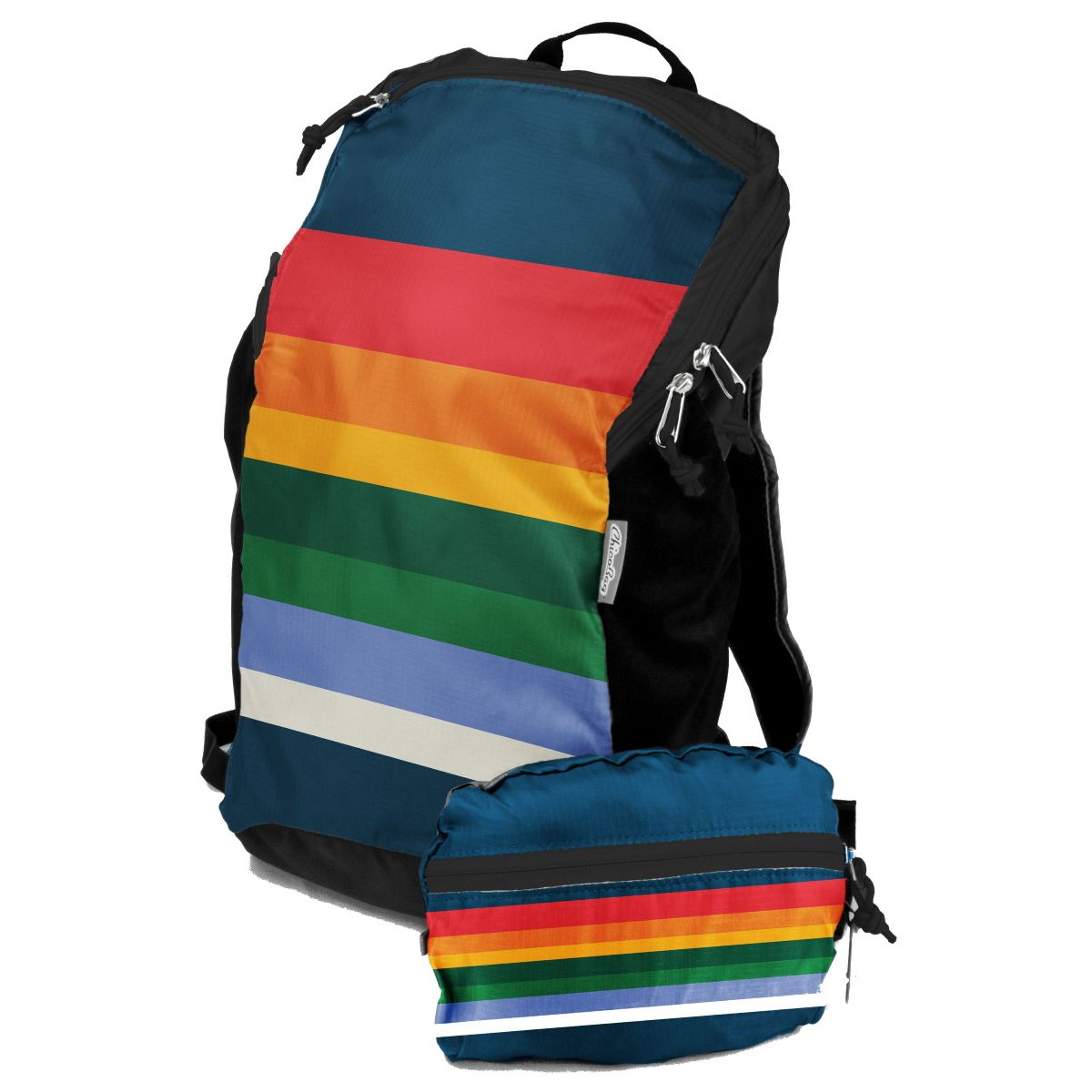 ChicoBag Travel Pack rePETe Pouchable Backpack