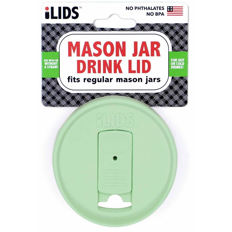 iLid Regular Mouth Mason Jar Drink Lid