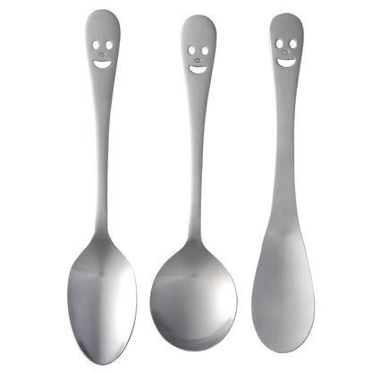Happy Face Regular Size Cutlery