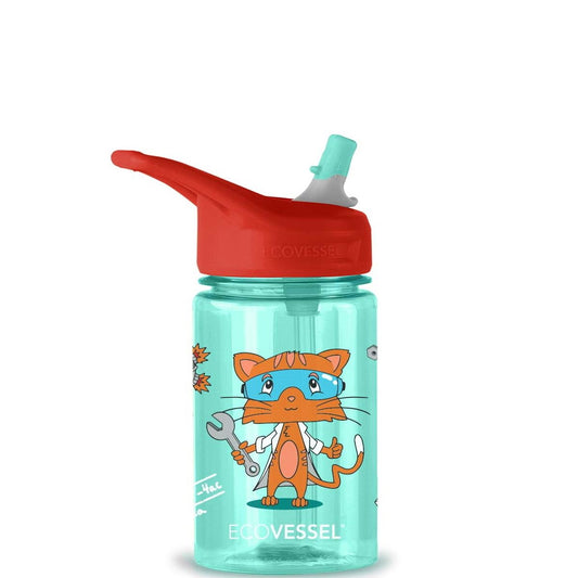 12 oz The SPLASH Kids Tritan Water Bottle with Straw Top