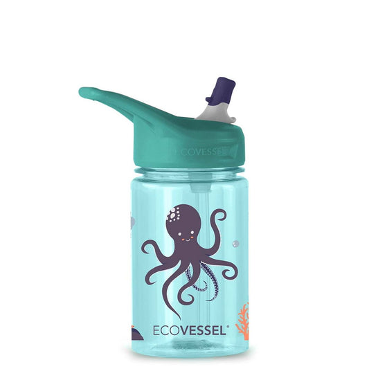 12 oz The SPLASH Kids Tritan Water Bottle with Straw Top