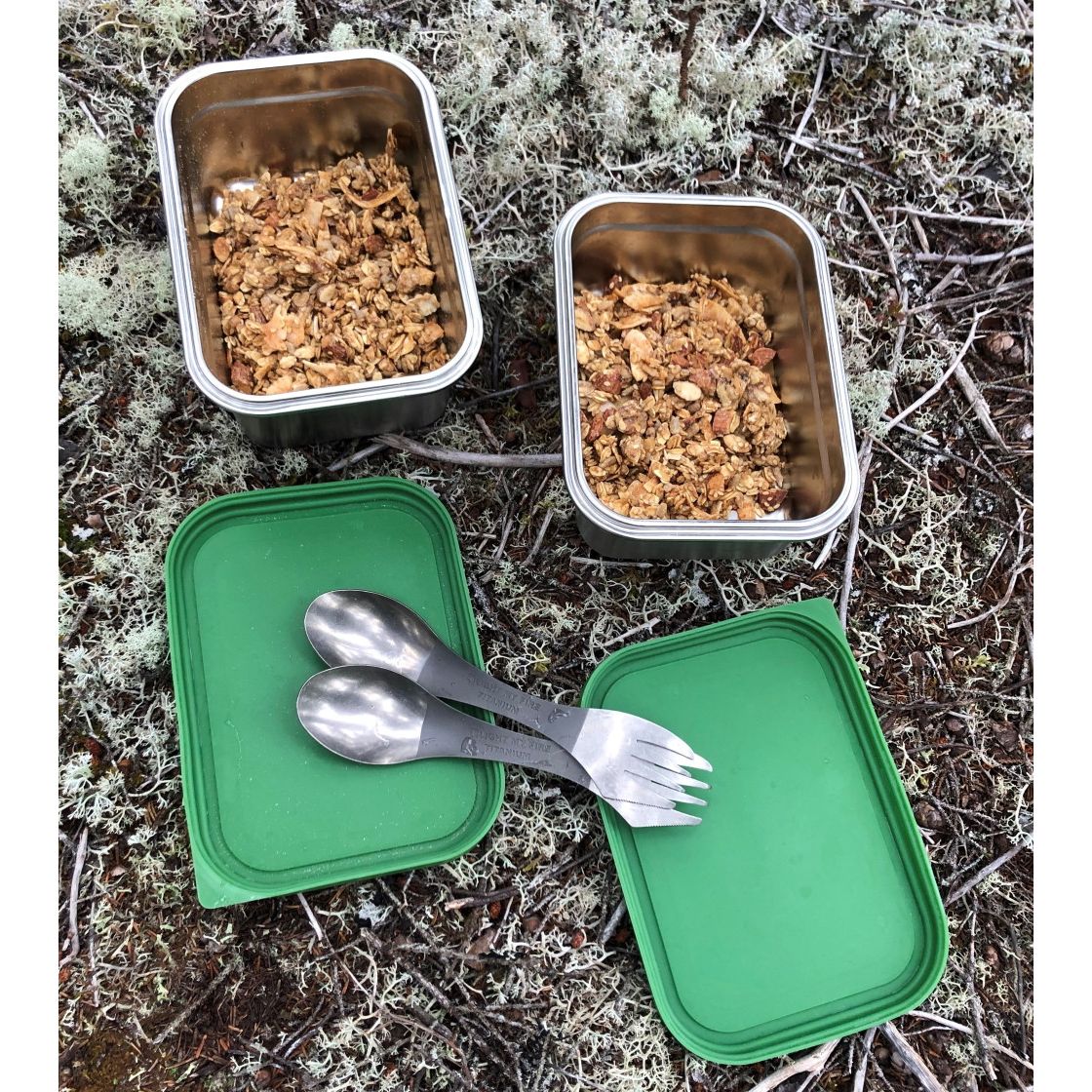 Life Without Waste Stainless Steel Container with Silicone Lid