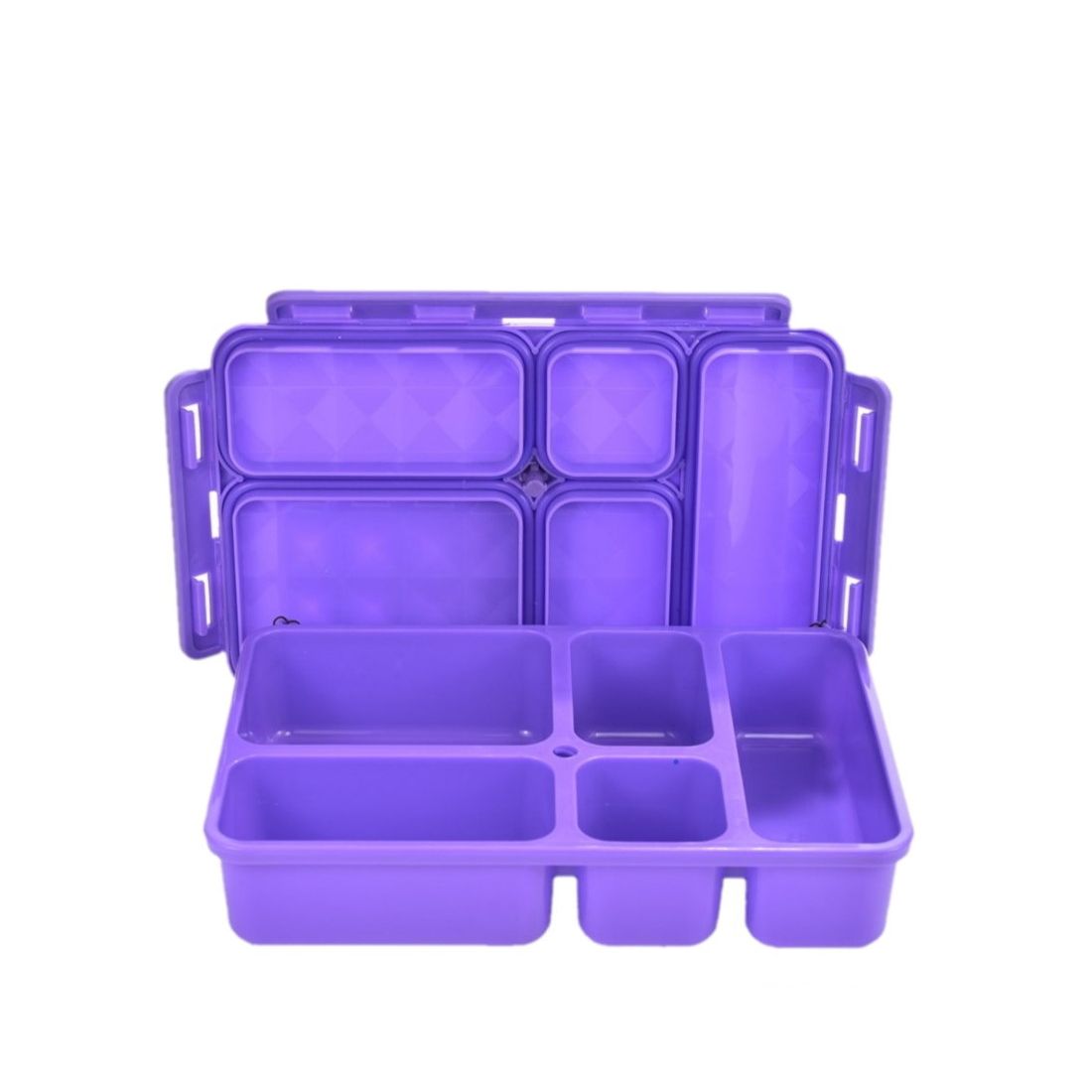 Go Green 5-Compartment Leak-Proof Snackbox (Small)