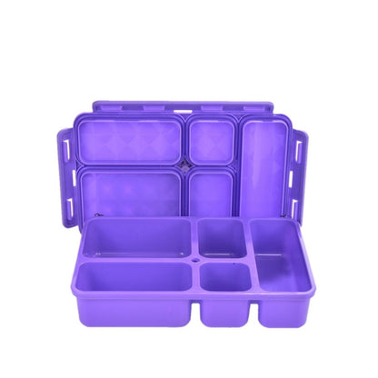 Go Green 5-Compartment Leak-Proof Snackbox (Small)