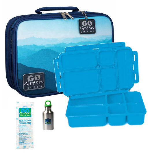 Go Green Leak-Proof Lunchbox Set