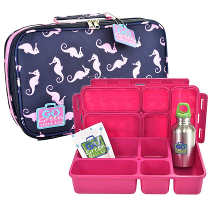 Go Green Leak-Proof Lunchbox Set