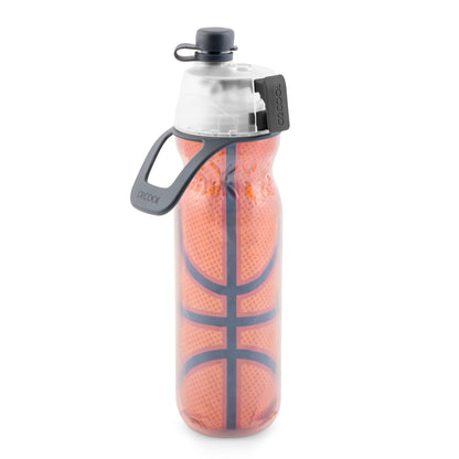 O2Cool 20 oz Mist ’N Sip Squeeze Bottle Basketball