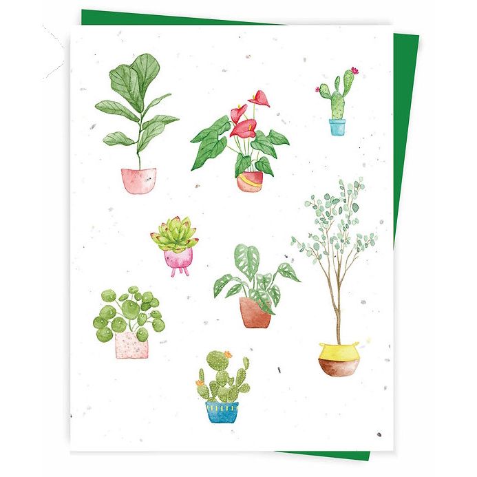 Hobeika Art Plant Me Card