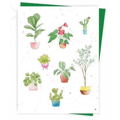 Hobeika Art Plant Me Card