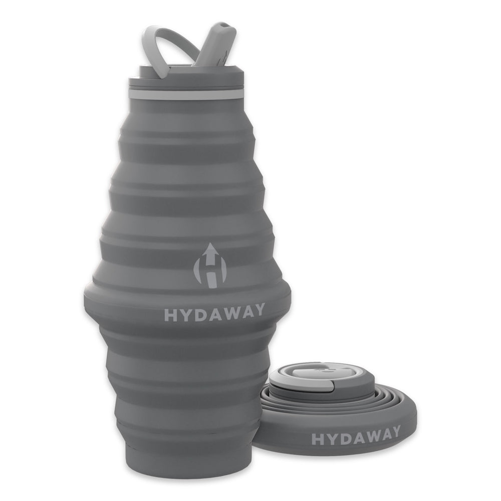 Hydaway 25 oz Collapsible Water Bottle Basalt