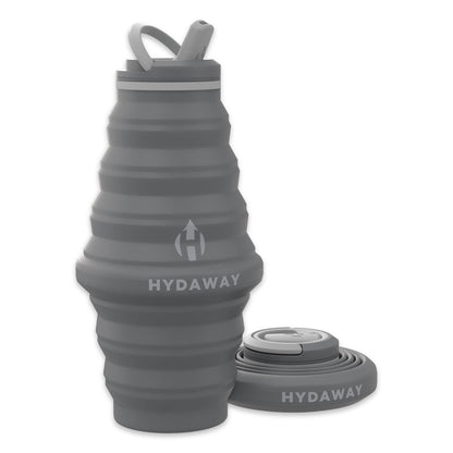 Hydaway 25 oz Collapsible Water Bottle Basalt