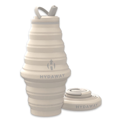 Hydaway 25 oz Collapsible Water Bottle Sandbar