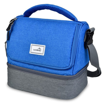Lunchbots Duplex 2-compartment Insulated Lunch Bag