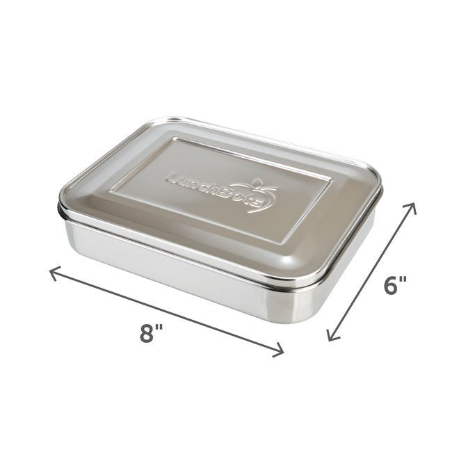 LunchBots Cinco Stainless Steel 5 Compartment Bento Box